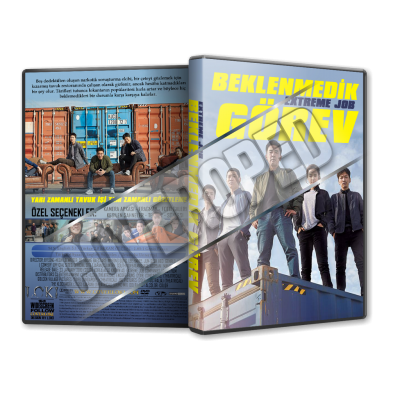 Beklenmedik Görev - Extreme Job - 2019 Türkçe Dvd Cover Tasarımı